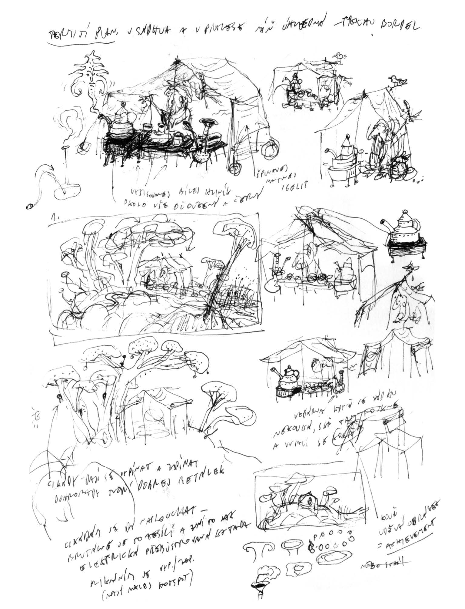 Samorost 3 art book page